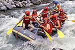 Whitewater rafting